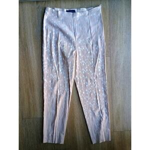 Piazza Sempione  Floral Crop Pants Trousers Made in Italy quiet Luxury spring